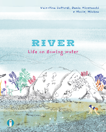 River. Life on flowing water